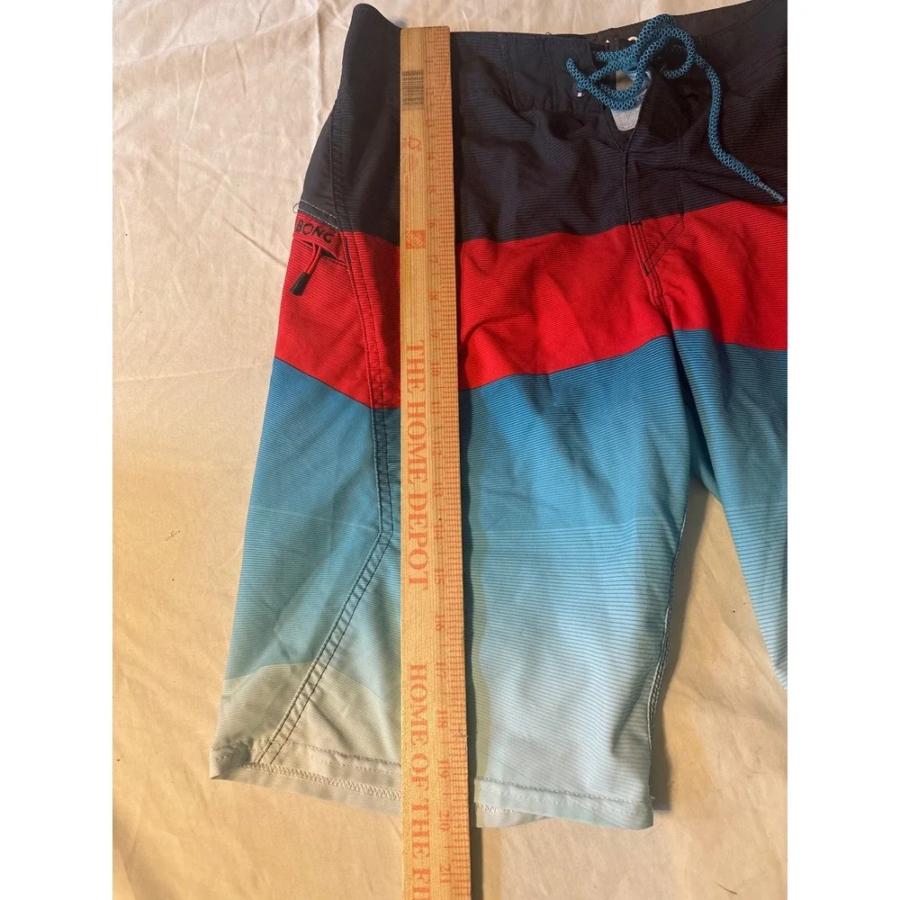 Billabong Board Shorts Mens 30 Blue Red Platinum X‎ Revolver Stretch